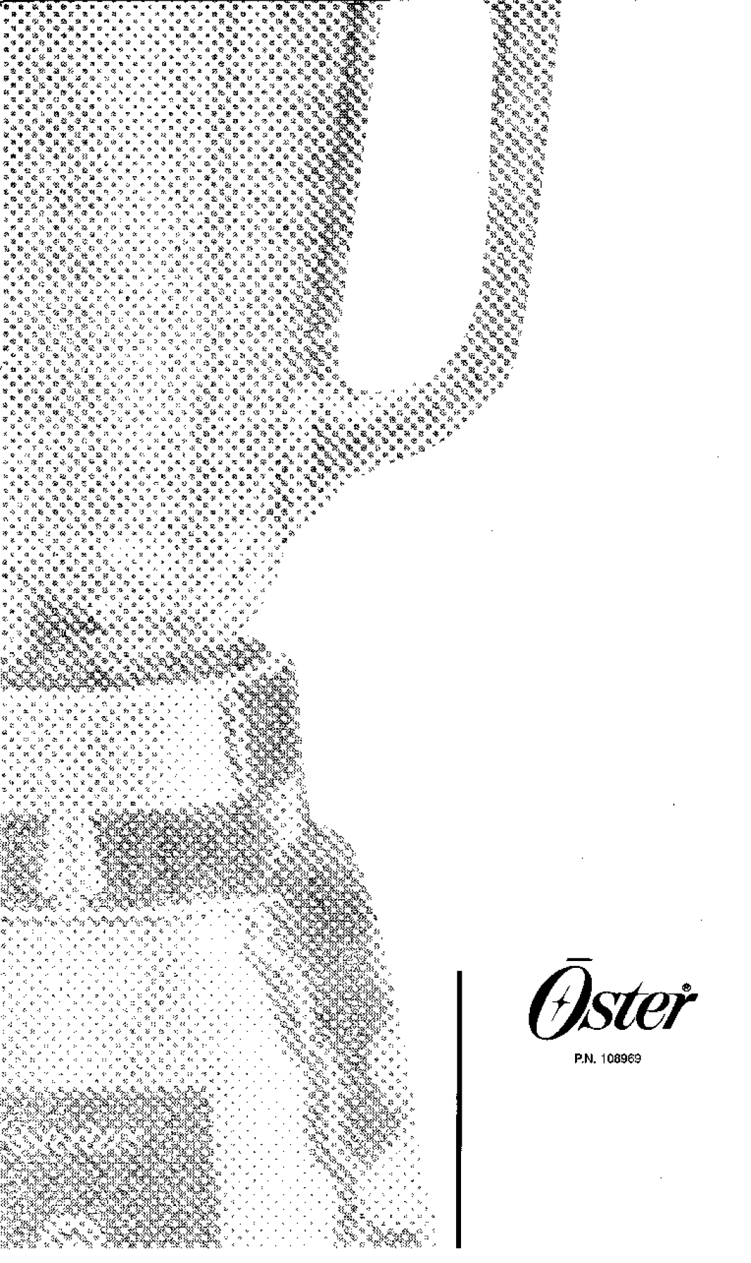 Oster Classic blender manual 