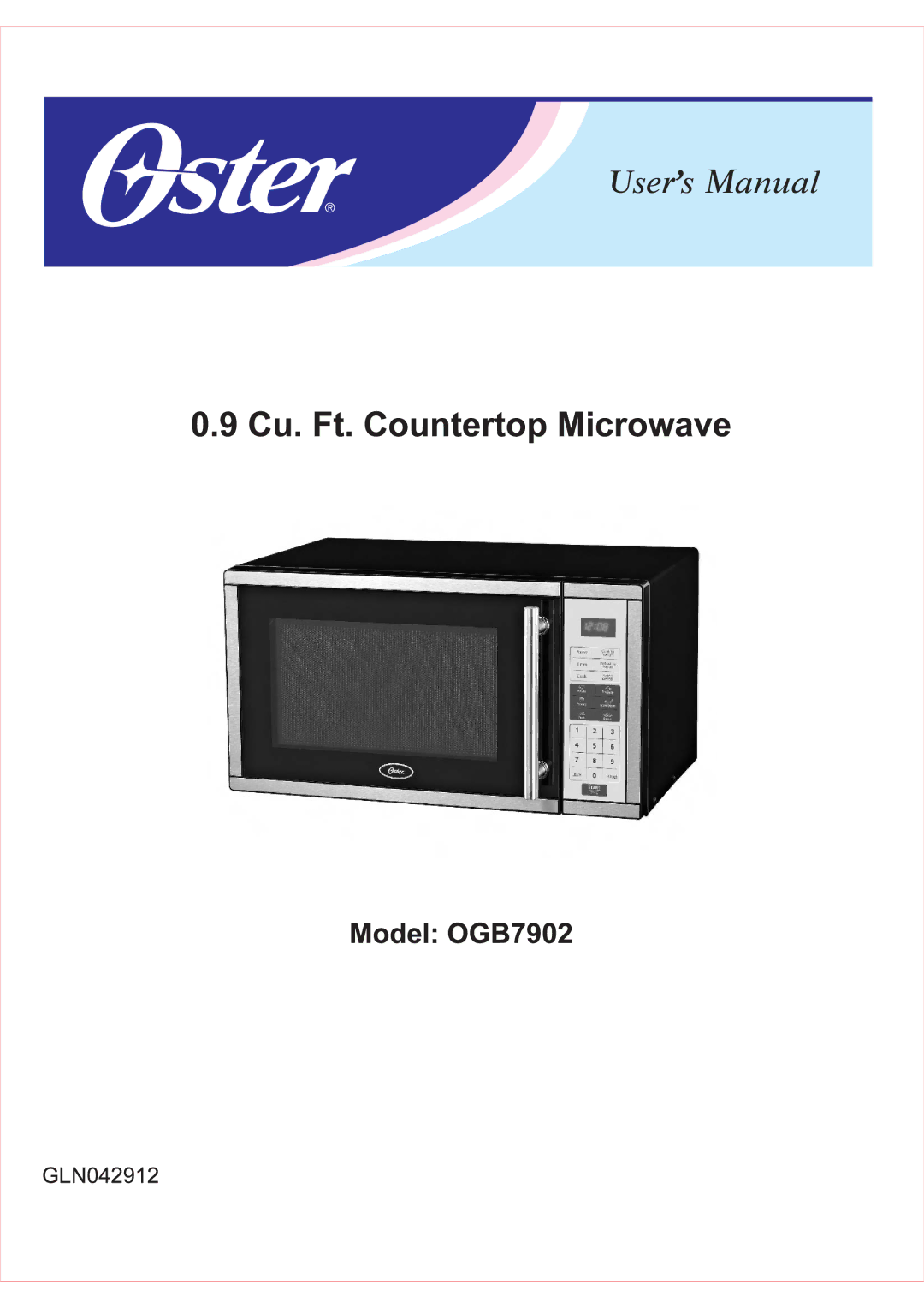 Oster OGB7902 manual 