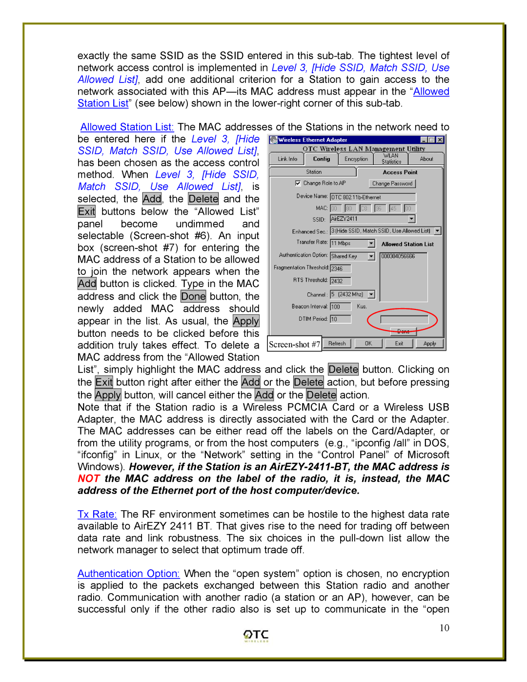 OTC Wireless ASR-102, ACR-201 manual 