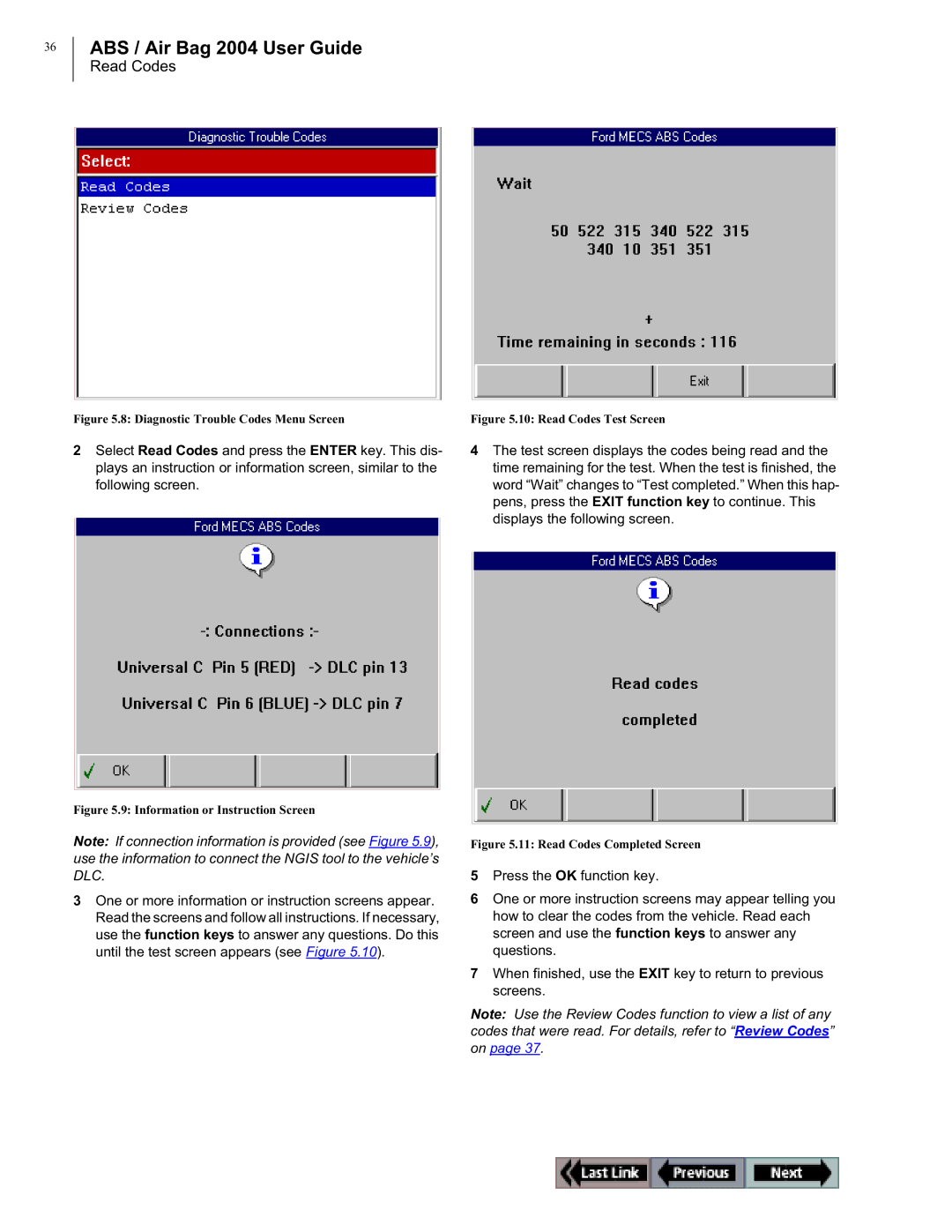 OTC Wireless switch/hub manual Information or Instruction Screen 