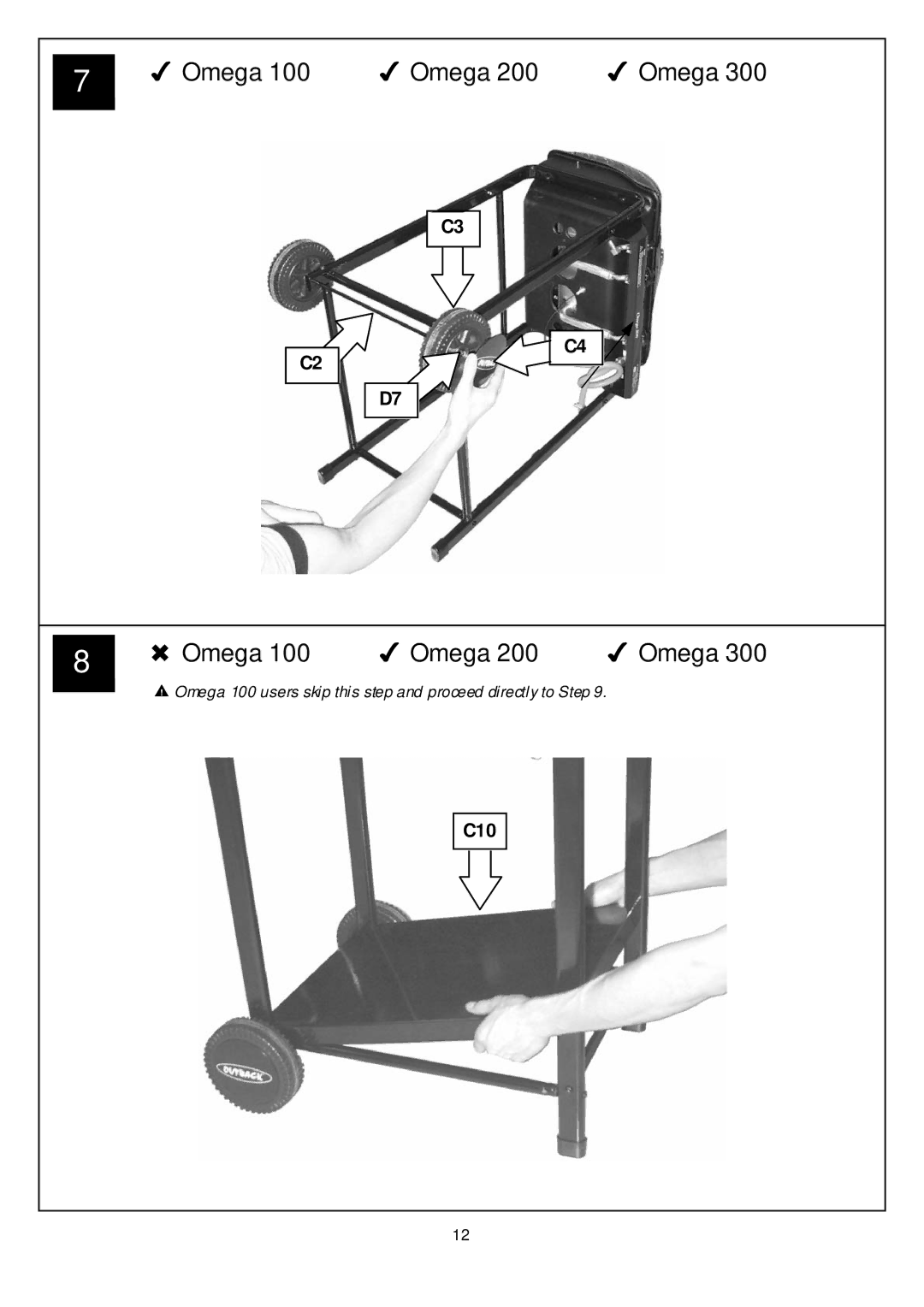 Outback Power Systems 200, 300, 100 operating instructions C10 