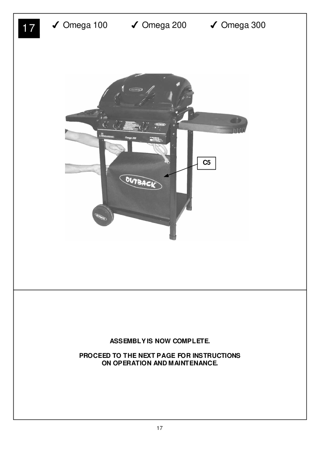 Outback Power Systems 100, 200, 300 operating instructions Omega 