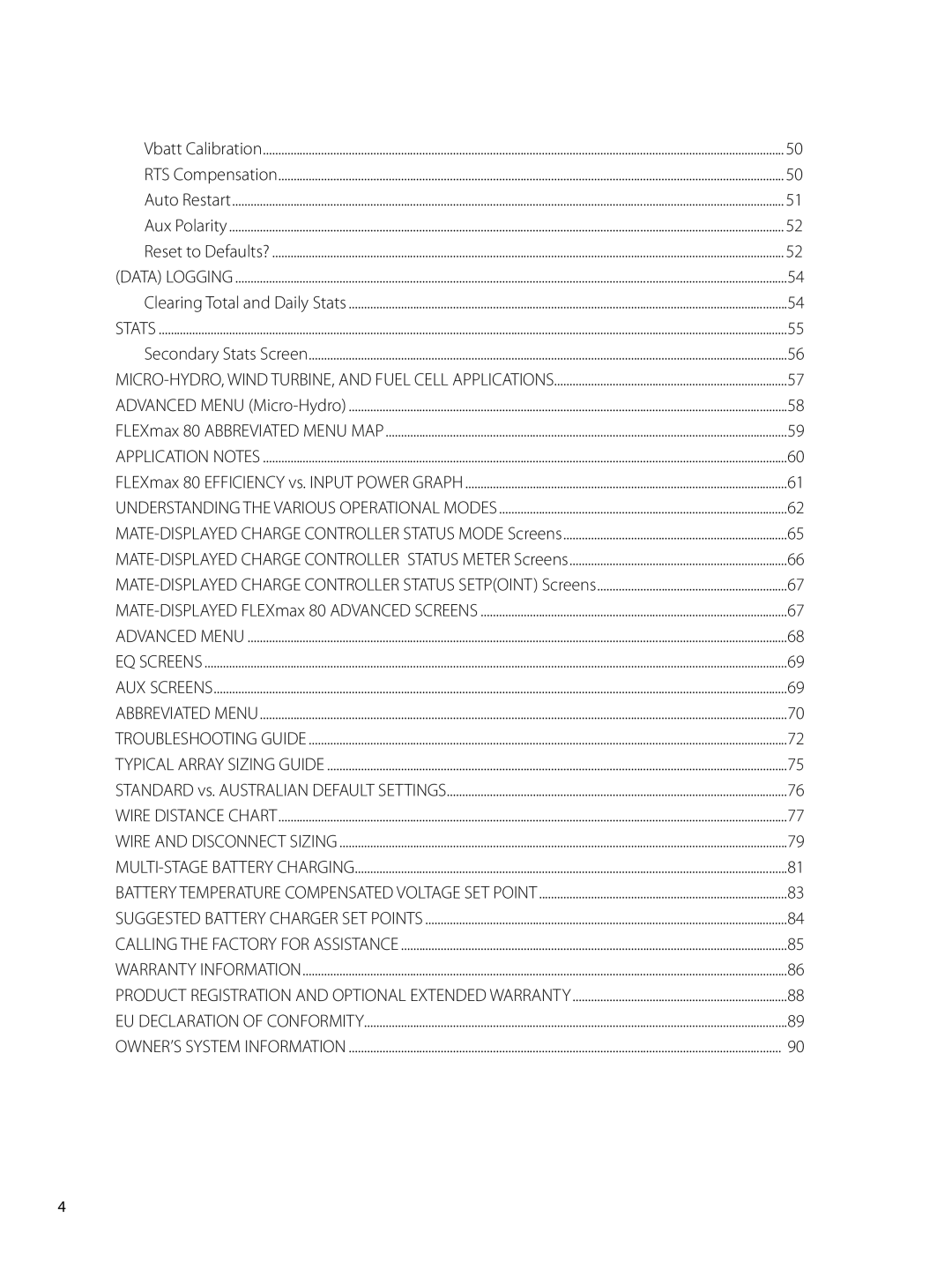 Outback Power Systems 80 user manual Product Registration and Optional Extended Warranty 