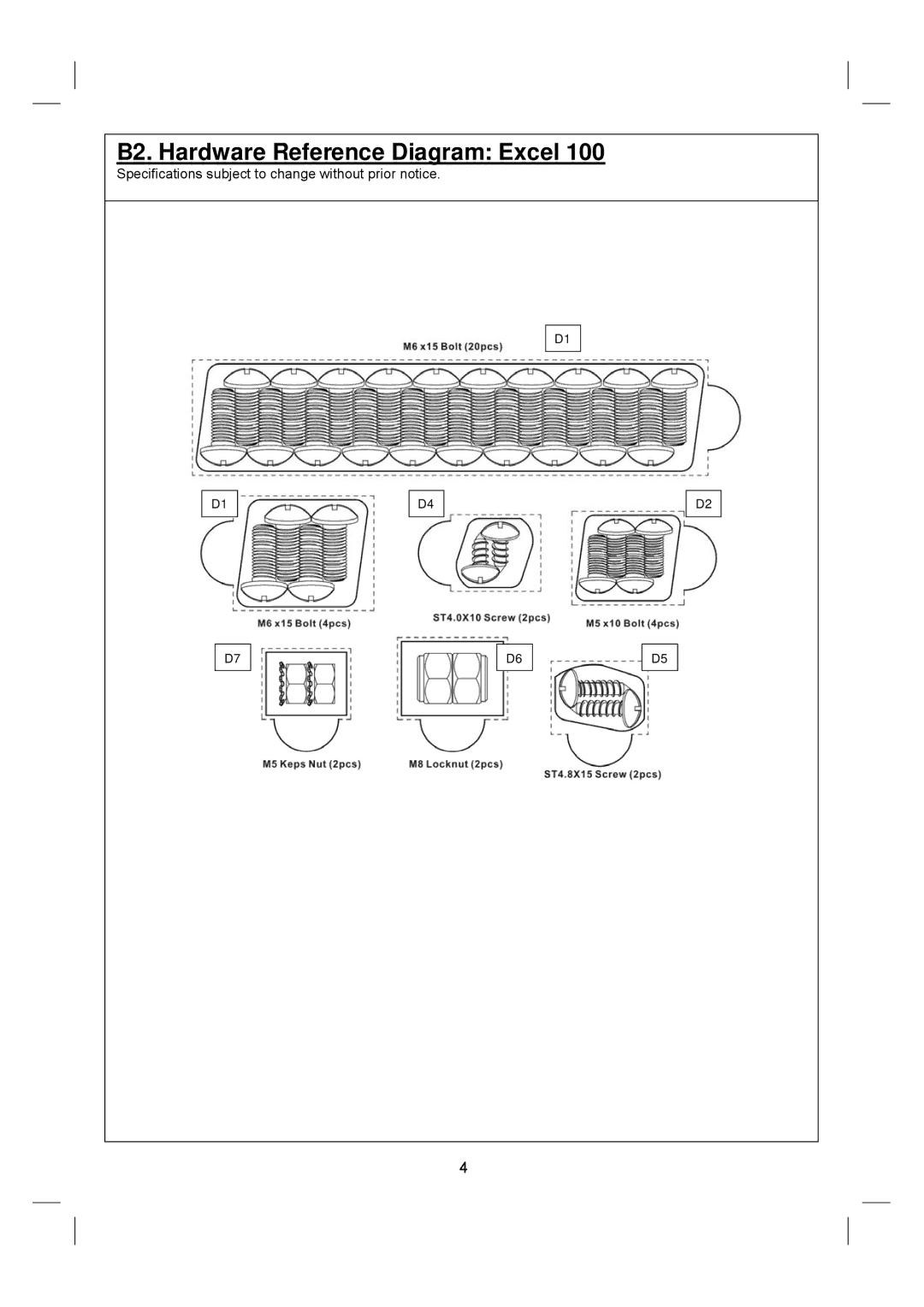 Outback Power Systems Excel 300, Excel 200, Excel 100 operating instructions B2. Hardware Reference Diagram Excel 