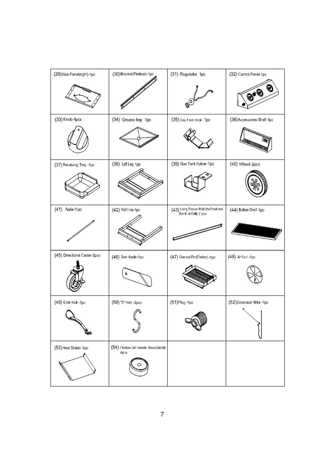 Outdoor Gourmet CG3023E instruction manual 