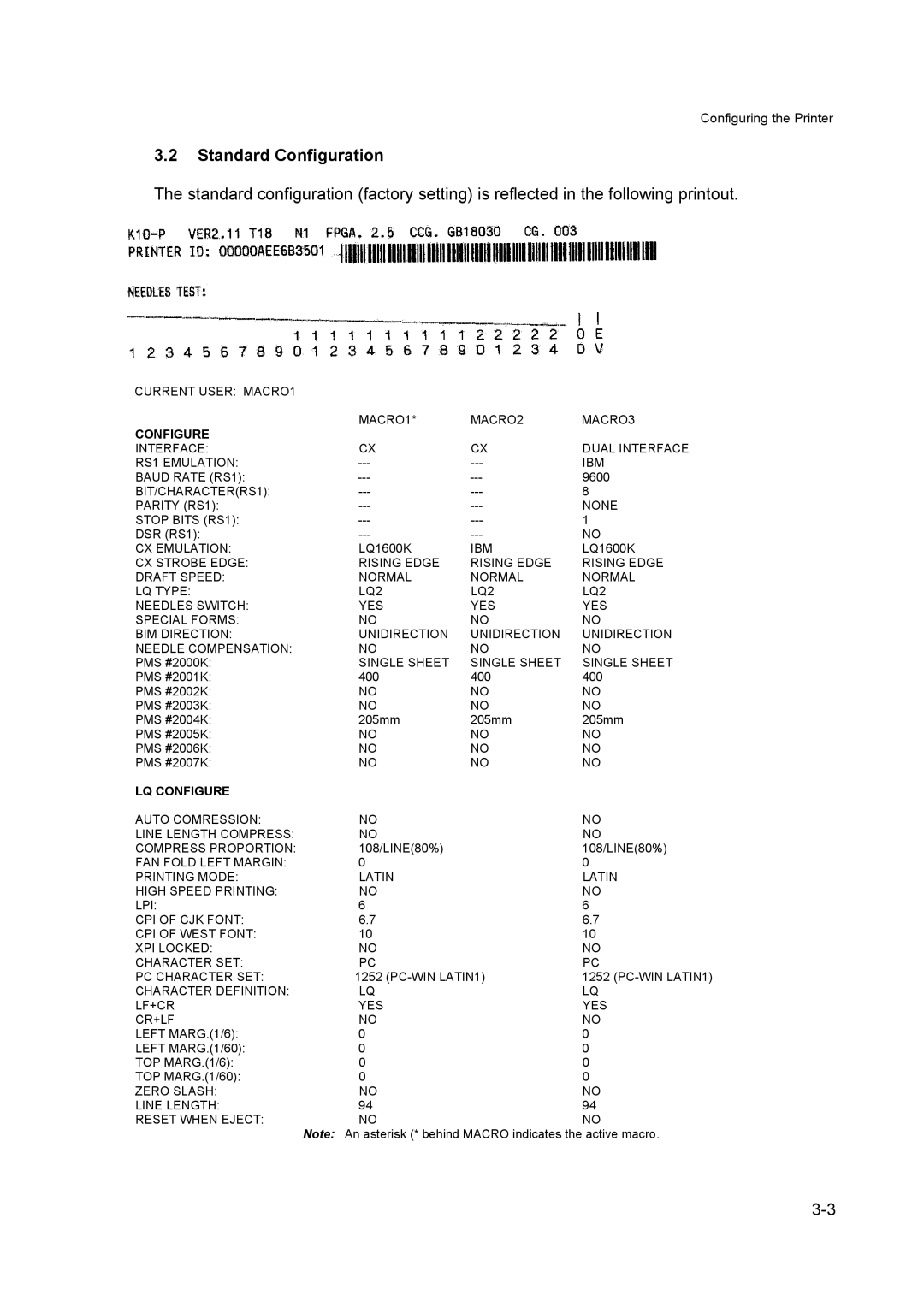 Output Solutions 650 manual Standard Configuration, Configure 