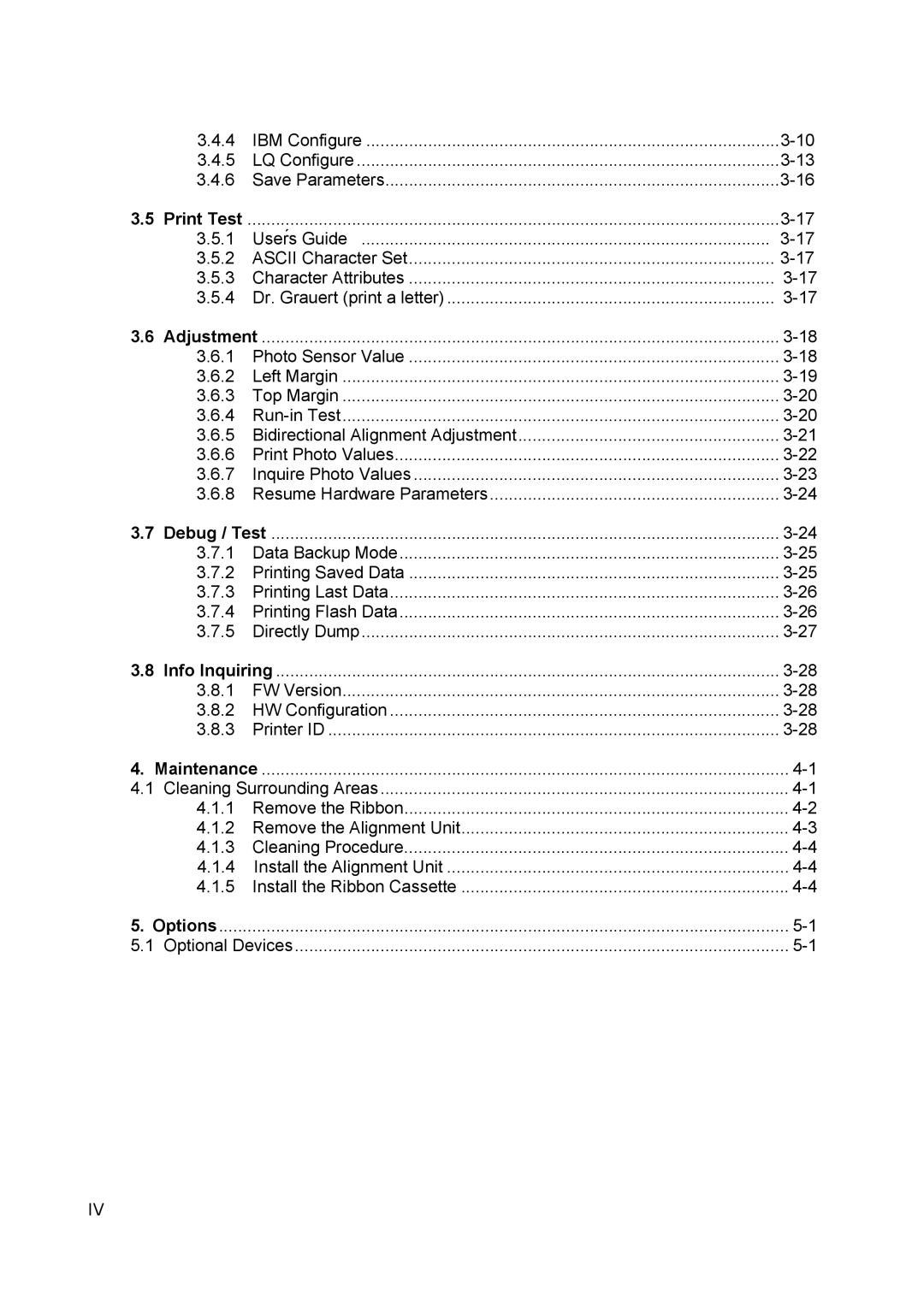 Output Solutions 650 manual Print Test 