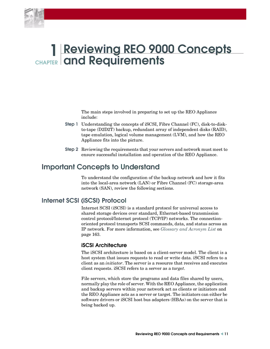 Overland Storage setup guide Reviewing REO 9000 Concepts Requirements, Important Concepts to Understand 