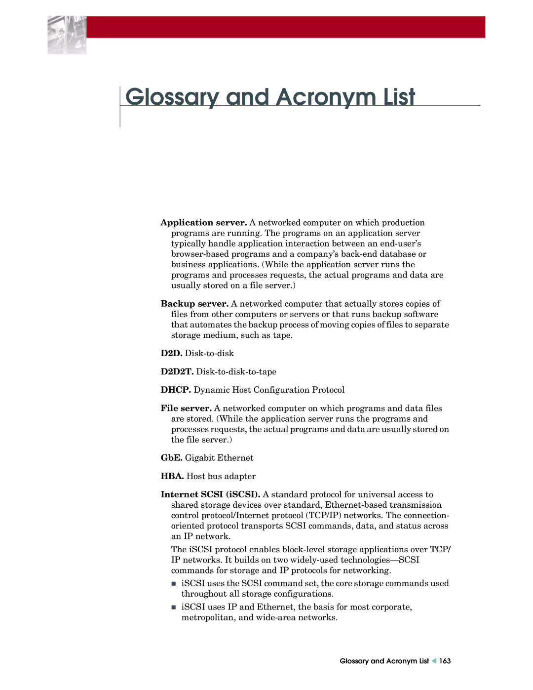 Overland Storage REO 9000 setup guide Glossary and Acronym List 