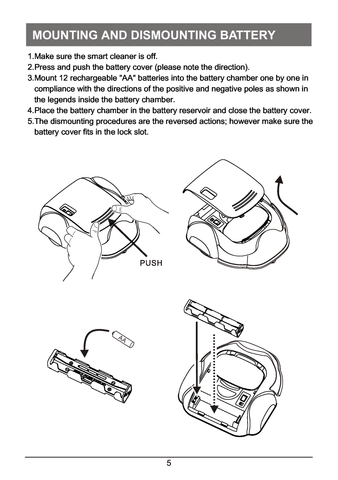P3 International P4920 operation manual Mounting And Dismounting Battery 