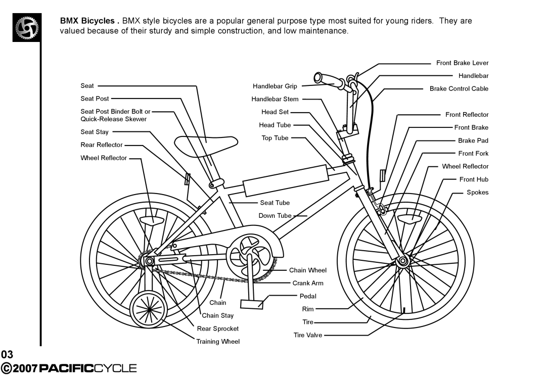 Pacific Cycle HF3305 manual 