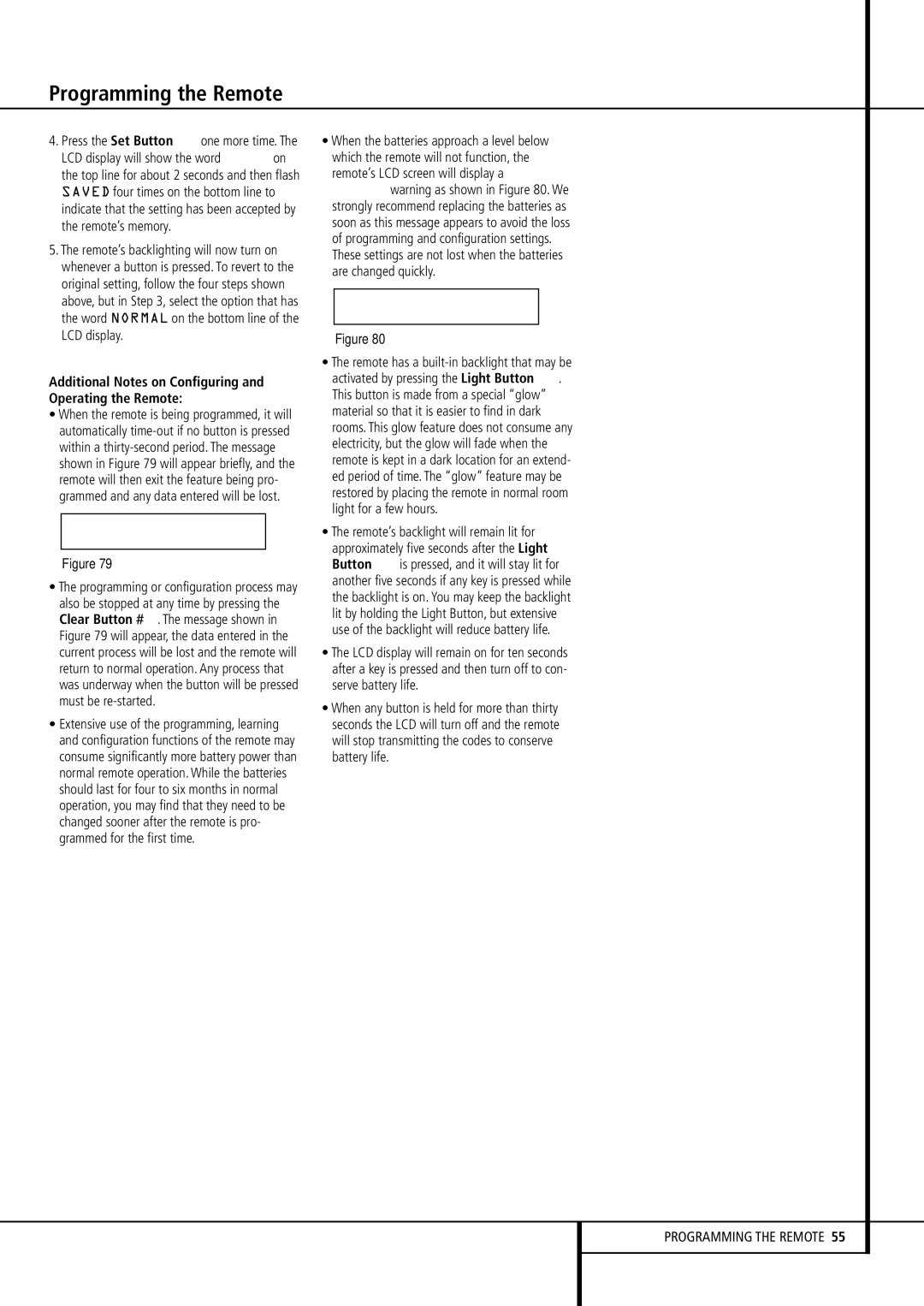 Pacific Digital AVR 635 owner manual Additional Notes on Configuring and Operating the Remote 