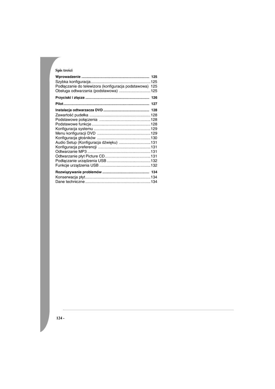 Packard Bell DVX 460 manual 124 