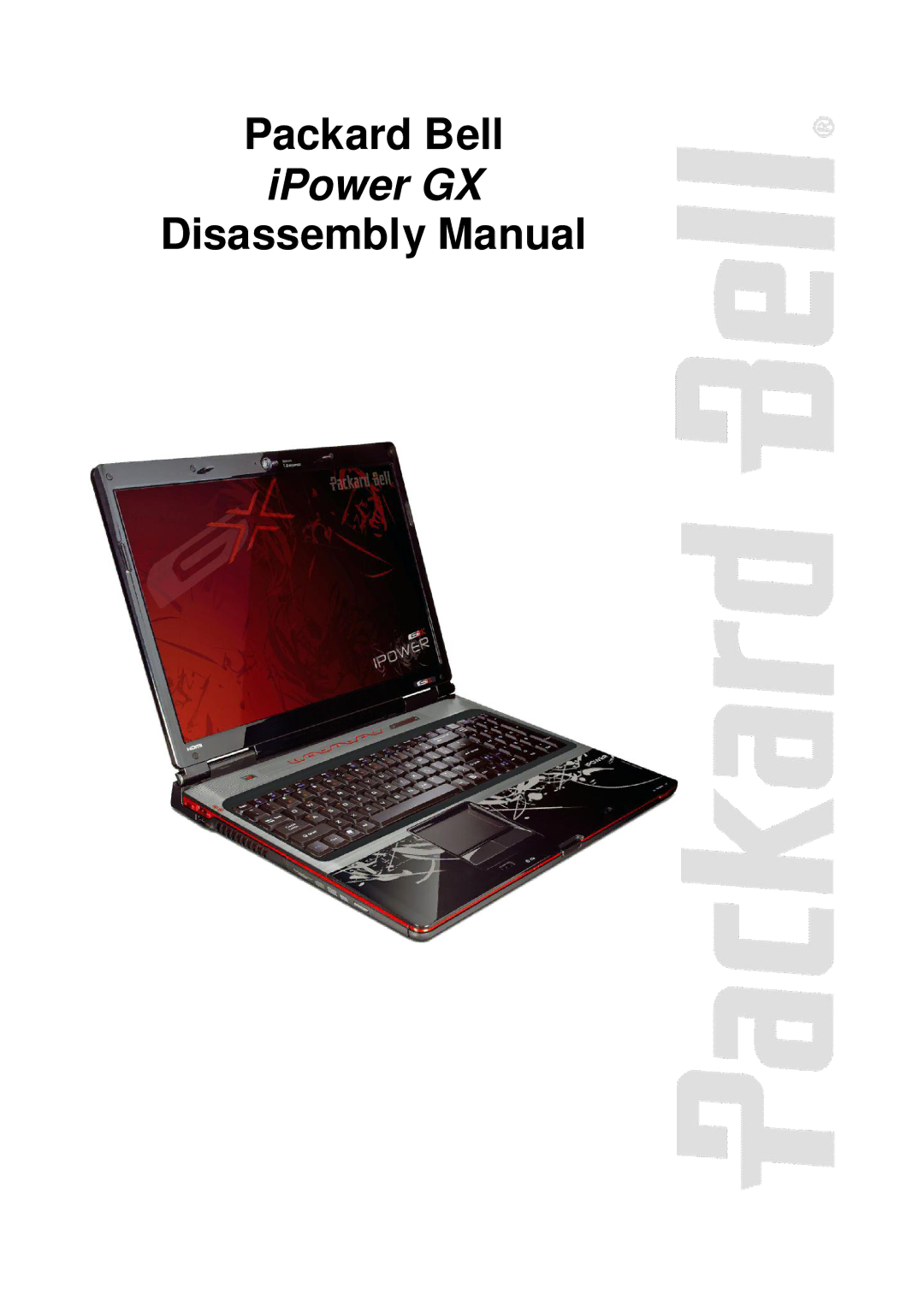 Packard Bell manual IPower GX 