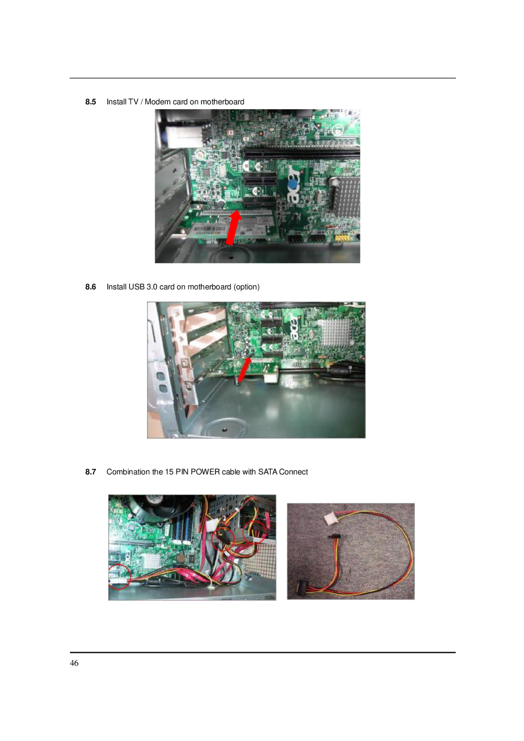 Packard Bell M5850 manual 