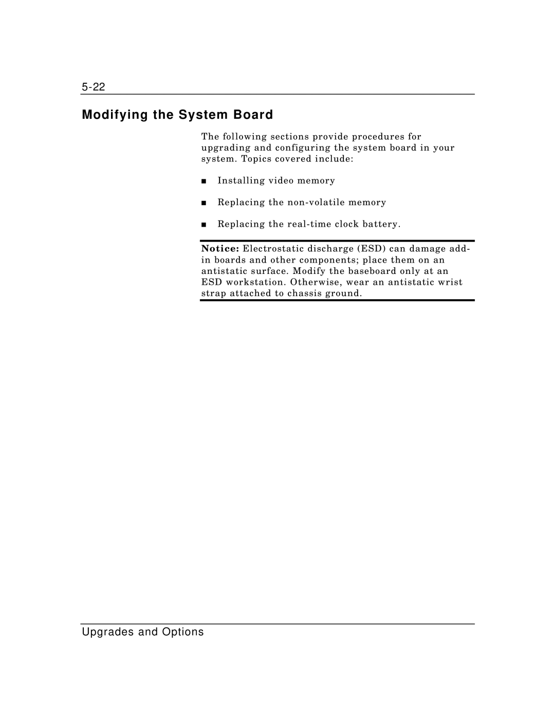 Packard Bell MH4000 manual Modifying the System Board 