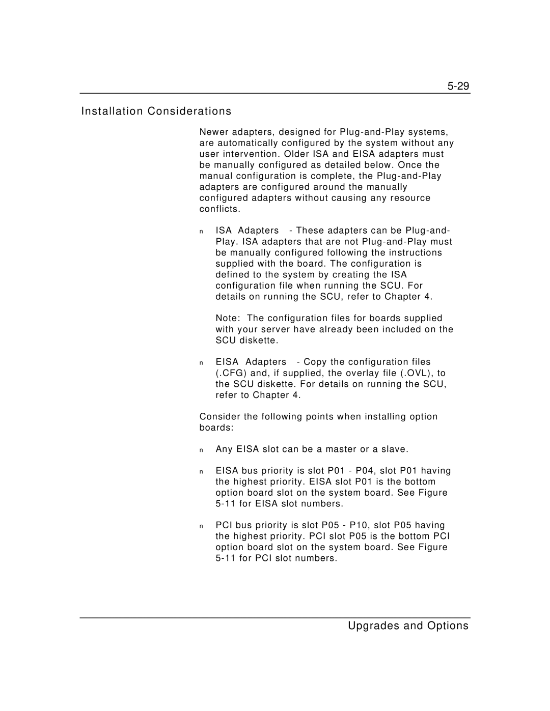 Packard Bell MH4000 manual Installation Considerations 