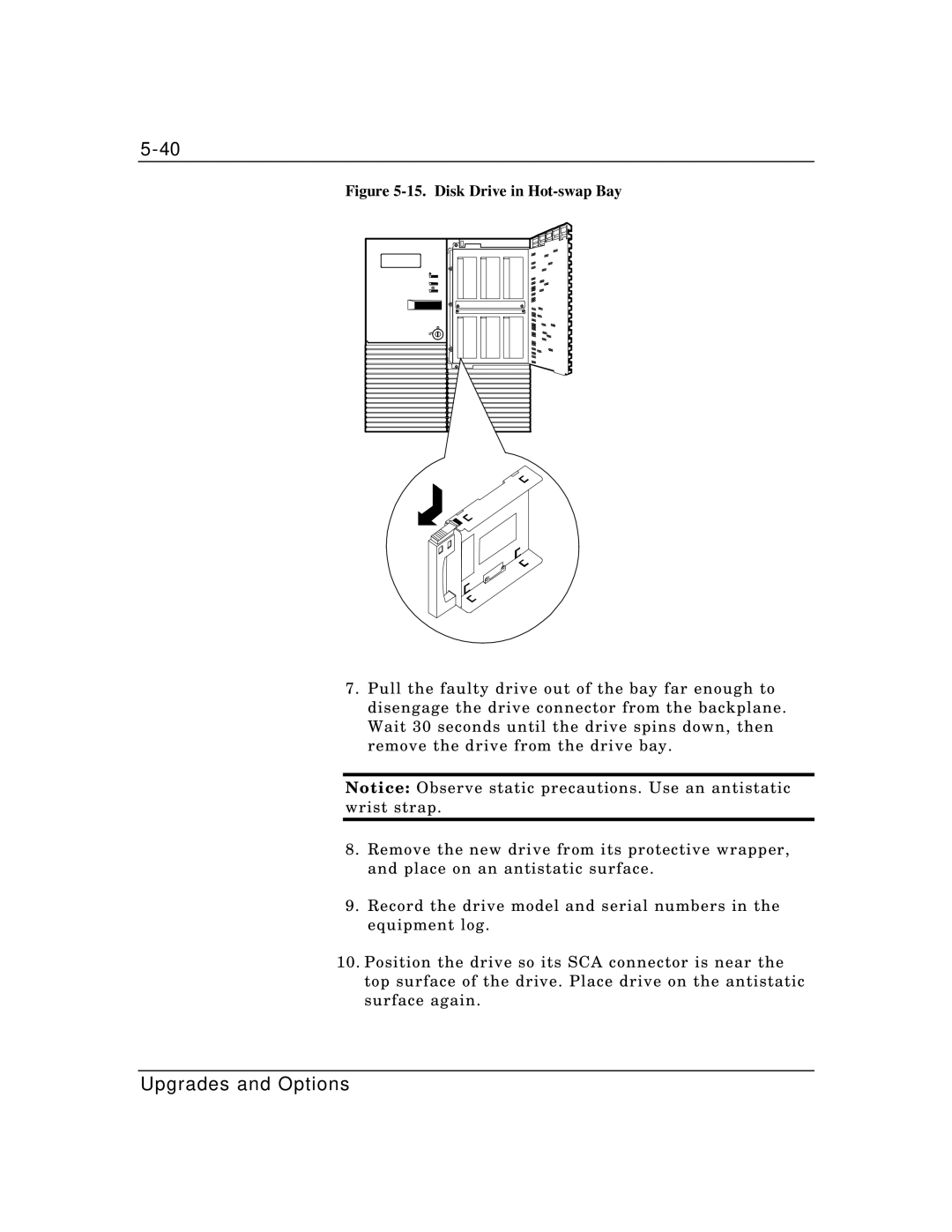 Packard Bell MH4000 manual Disk Drive in Hot-swap Bay 