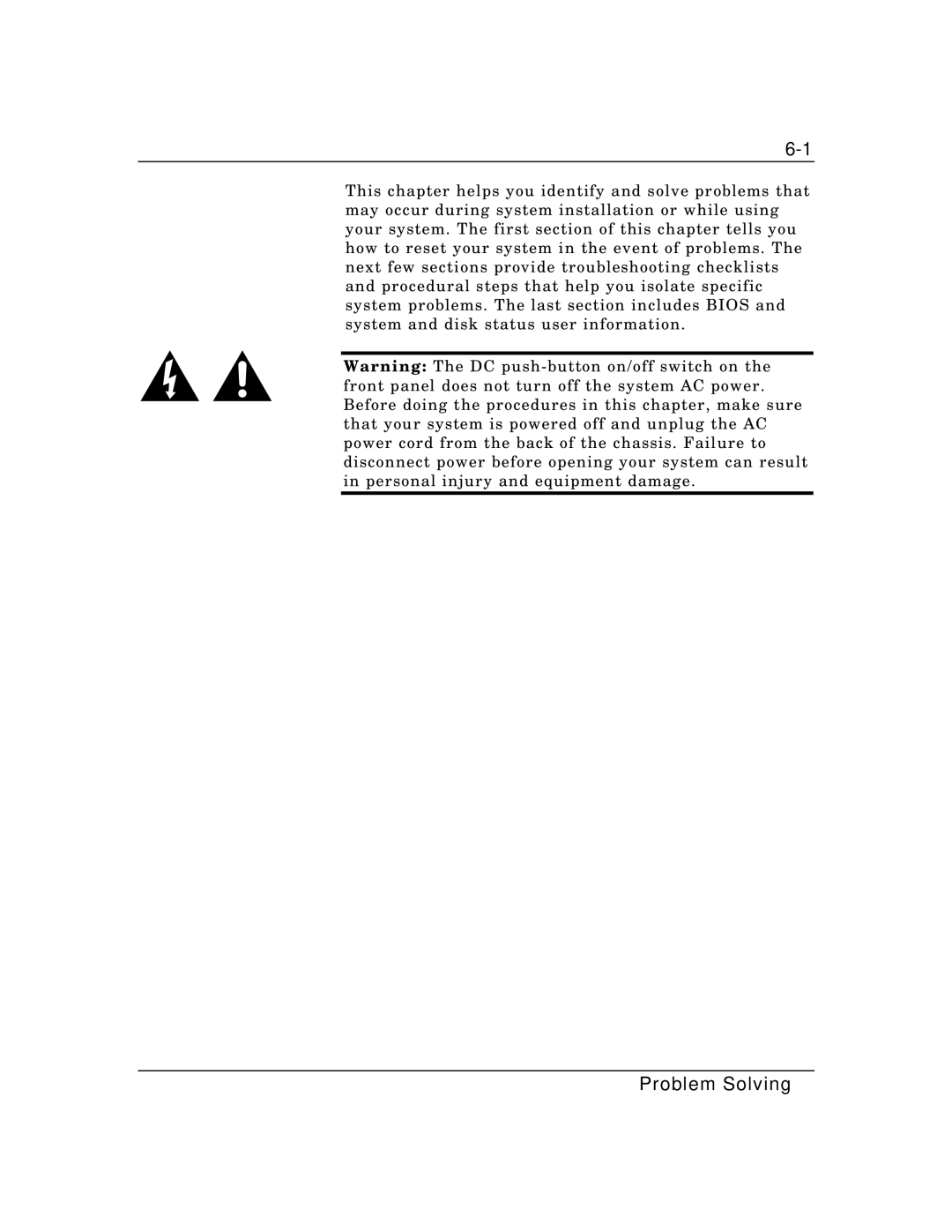 Packard Bell MH4000 manual Problem Solving 