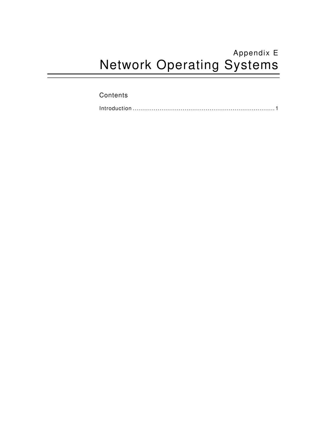 Packard Bell MH4000 manual Network Operating Systems 