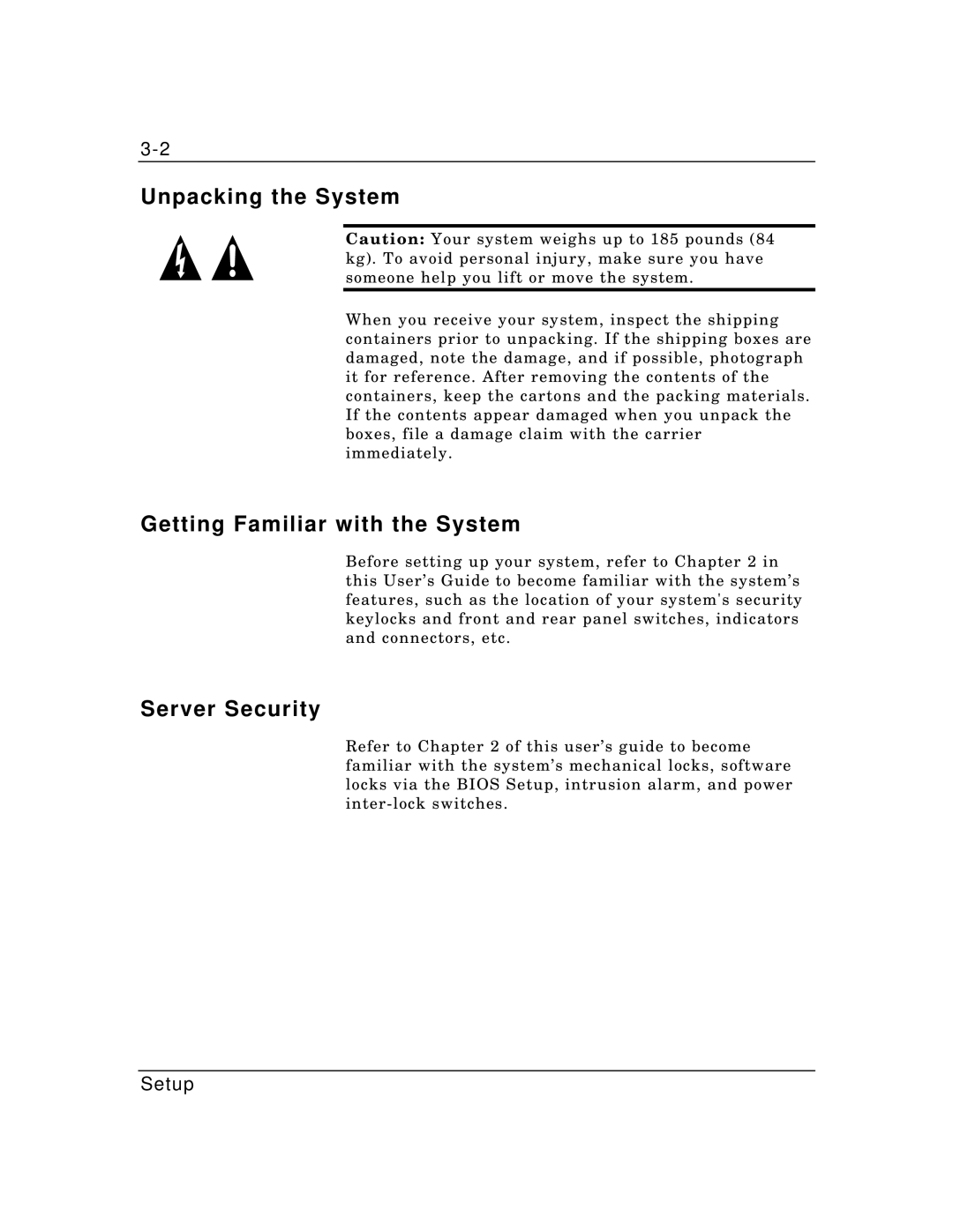 Packard Bell MH4000 manual Unpacking the System, Getting Familiar with the System 