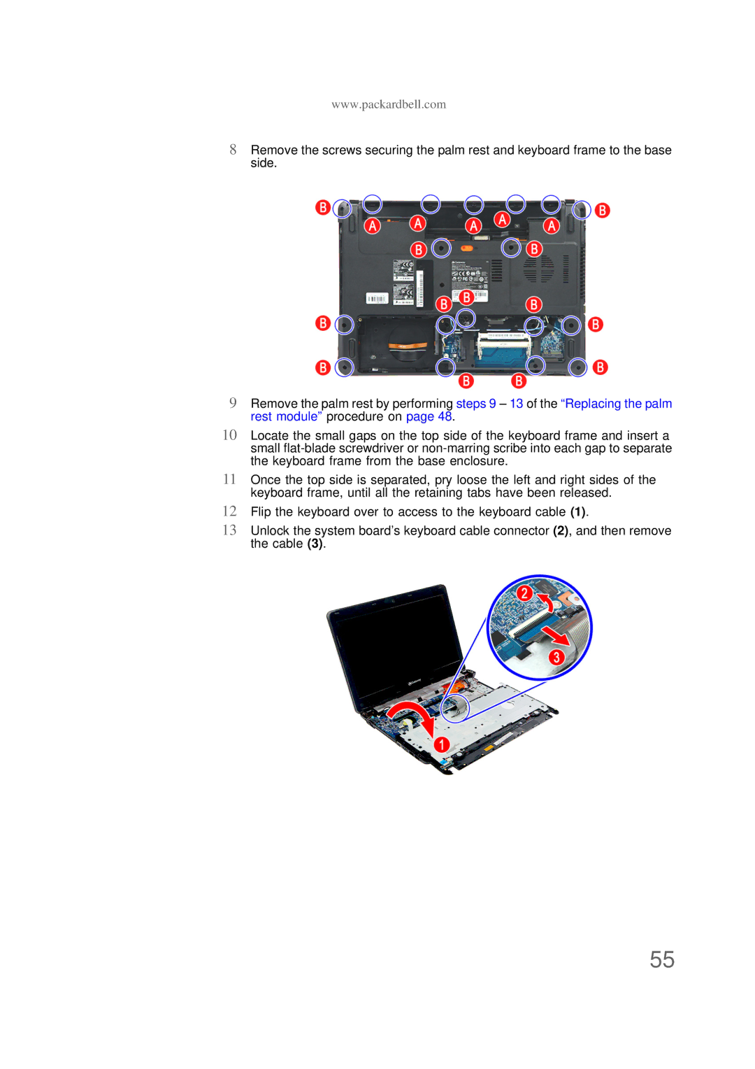 Packard Bell NS1 1HR manual 