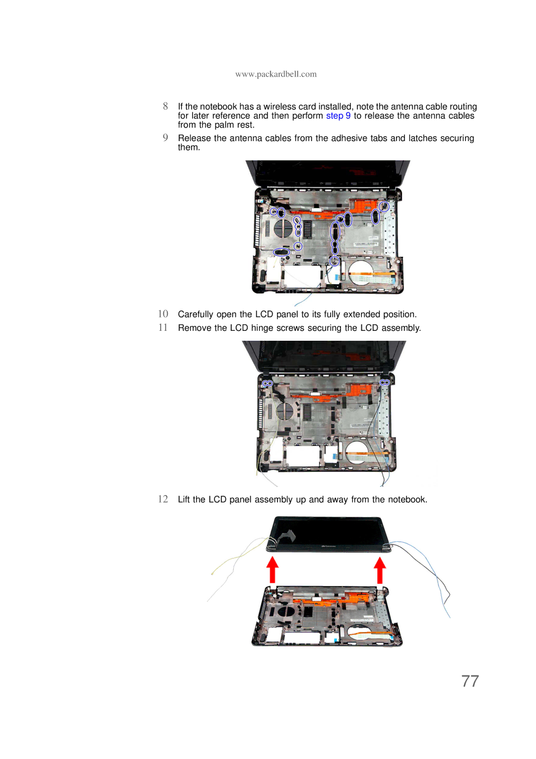 Packard Bell NS1 1HR manual 