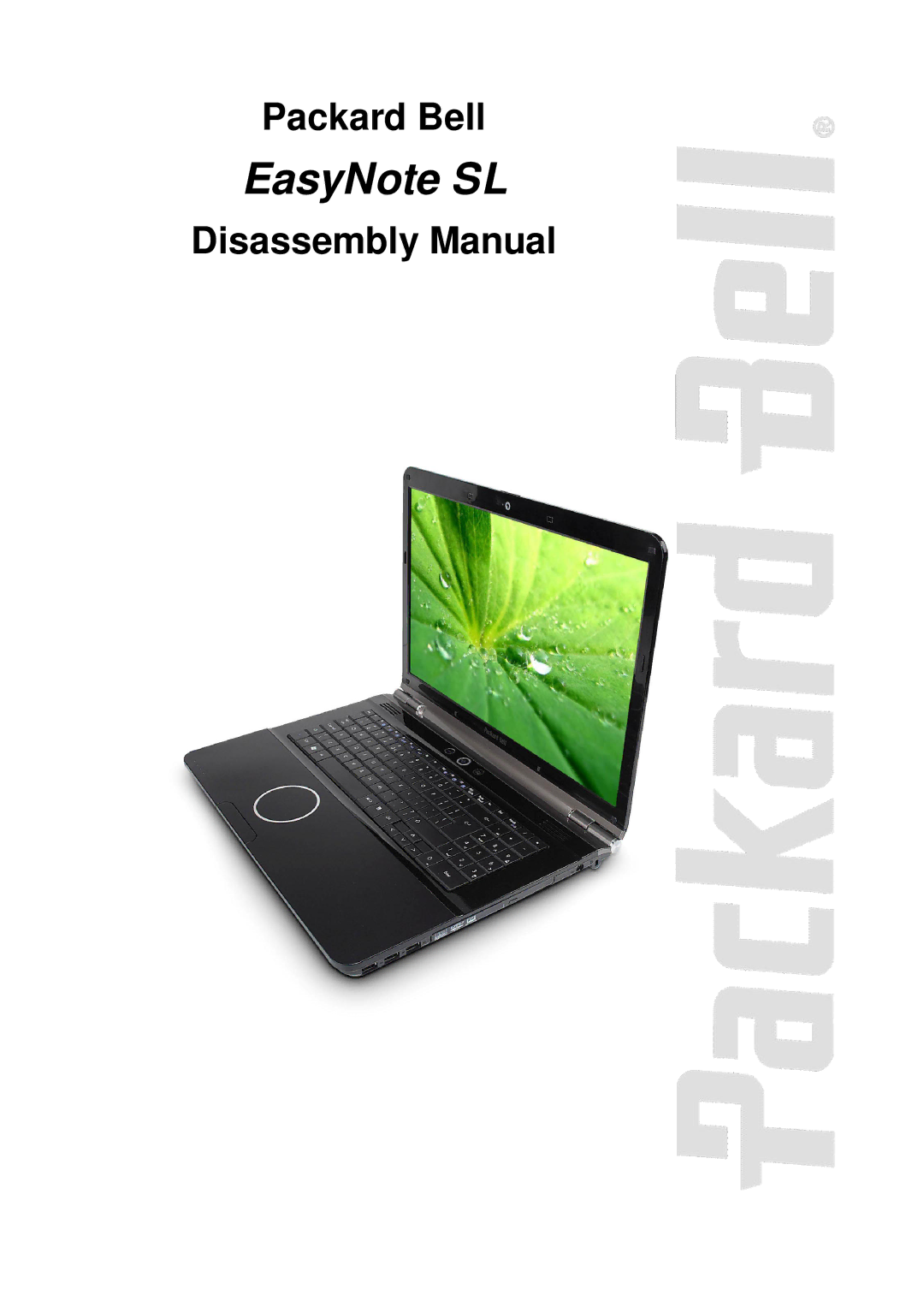 Packard Bell manual EasyNote SL 