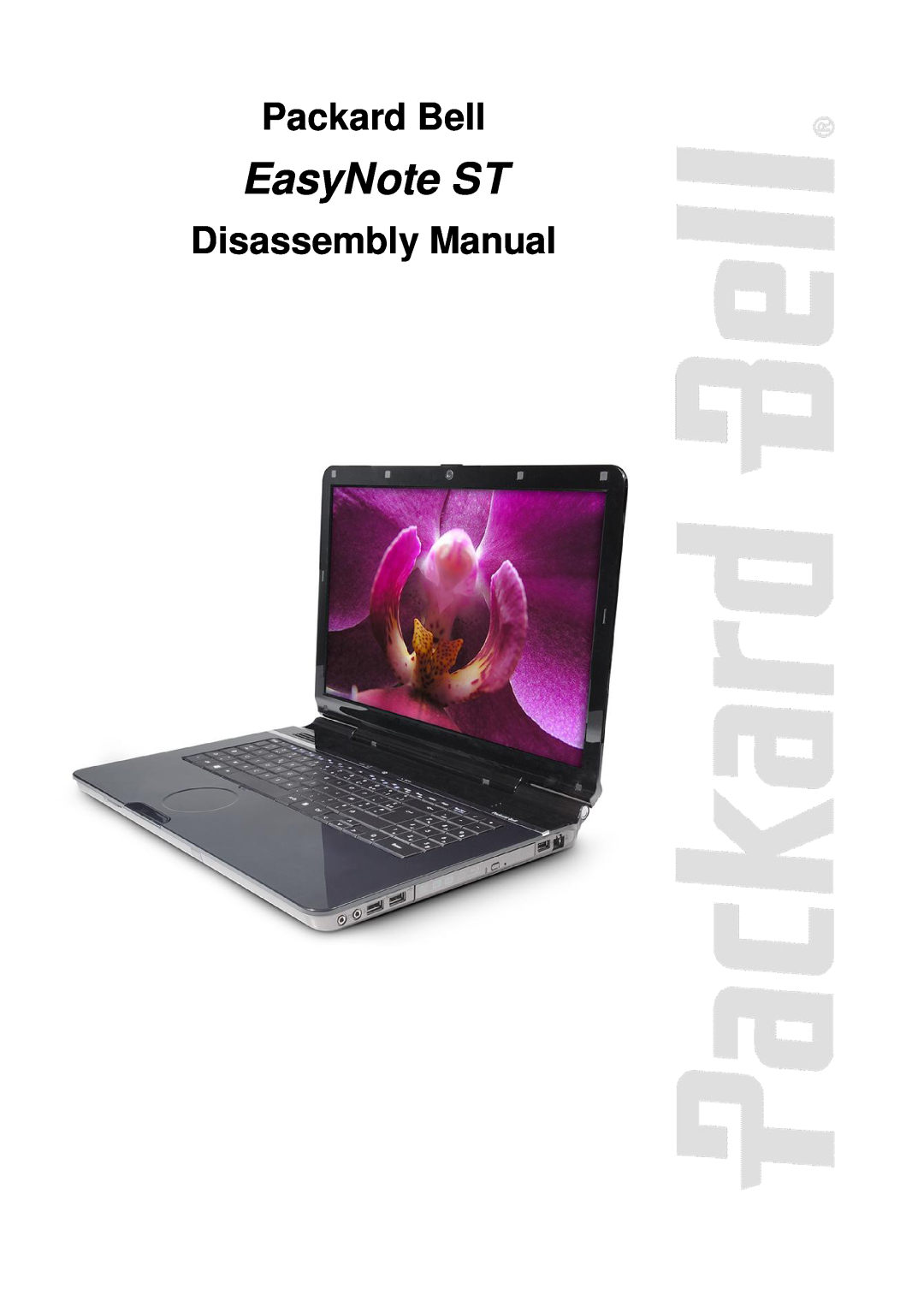 Packard Bell manual EasyNote ST, Packard Bell, Disassembly Manual 