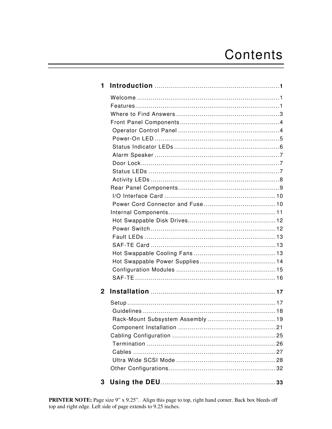 Packard Bell ST8000, 5800 manual Contents 