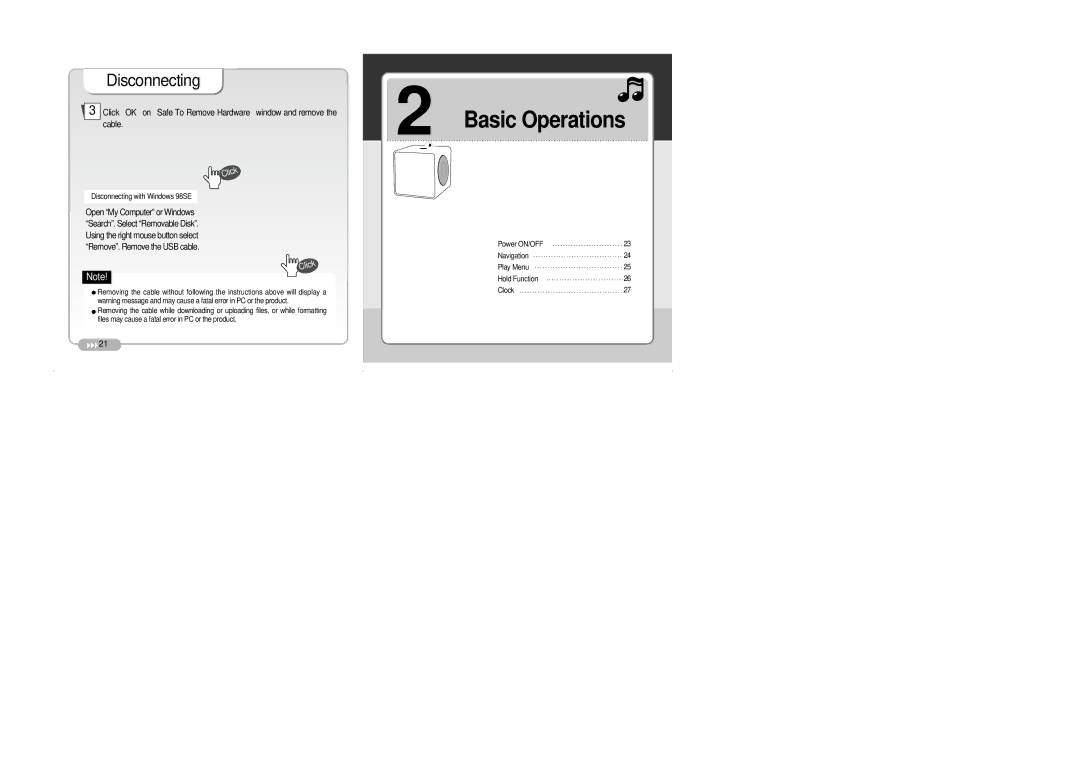 Palm DAH-1500i user manual Basic Operations 