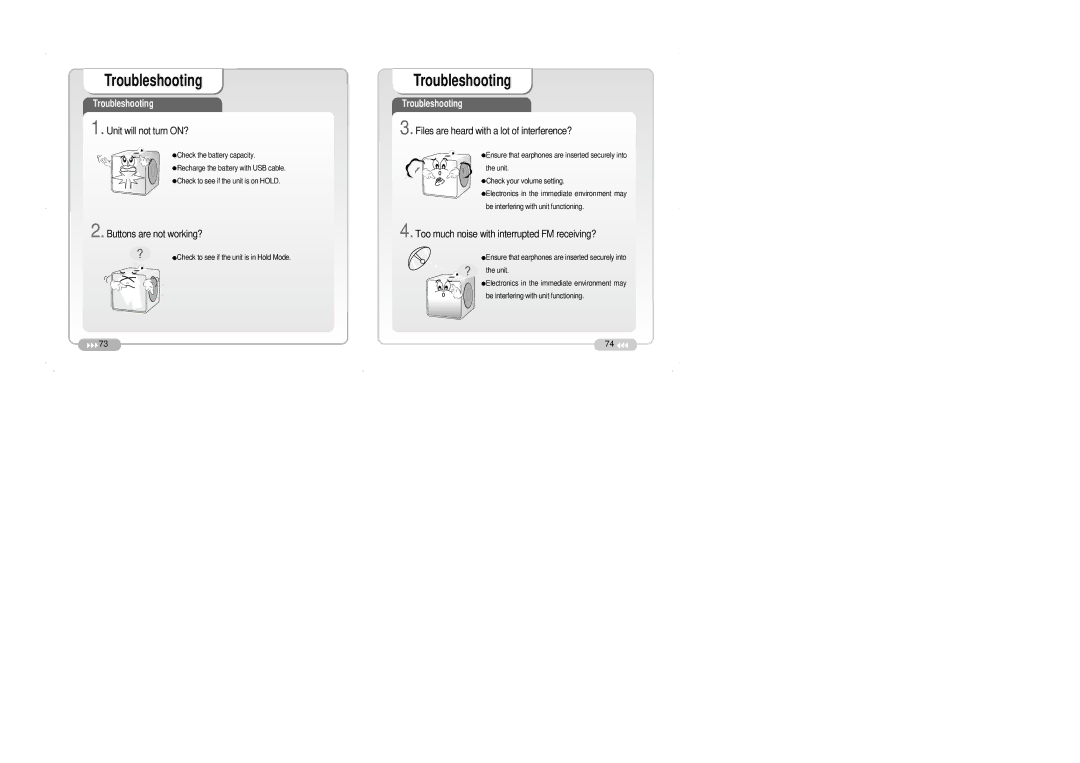 Palm DAH-1500i user manual Troubleshooting 