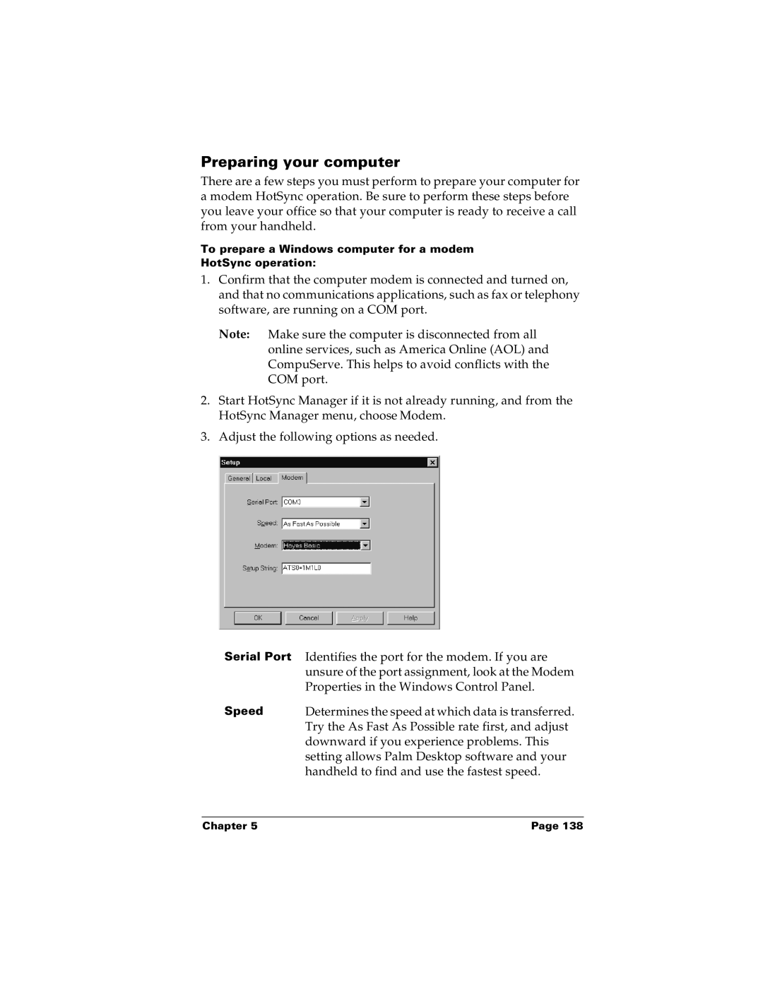 Palm m100 manual Preparing your computer 