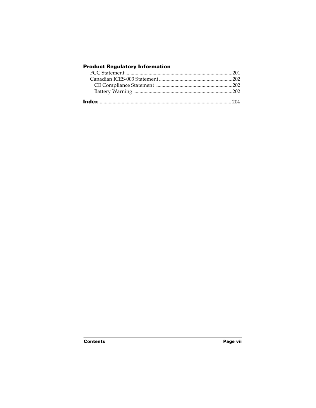 Palm m100 manual Product Regulatory Information 