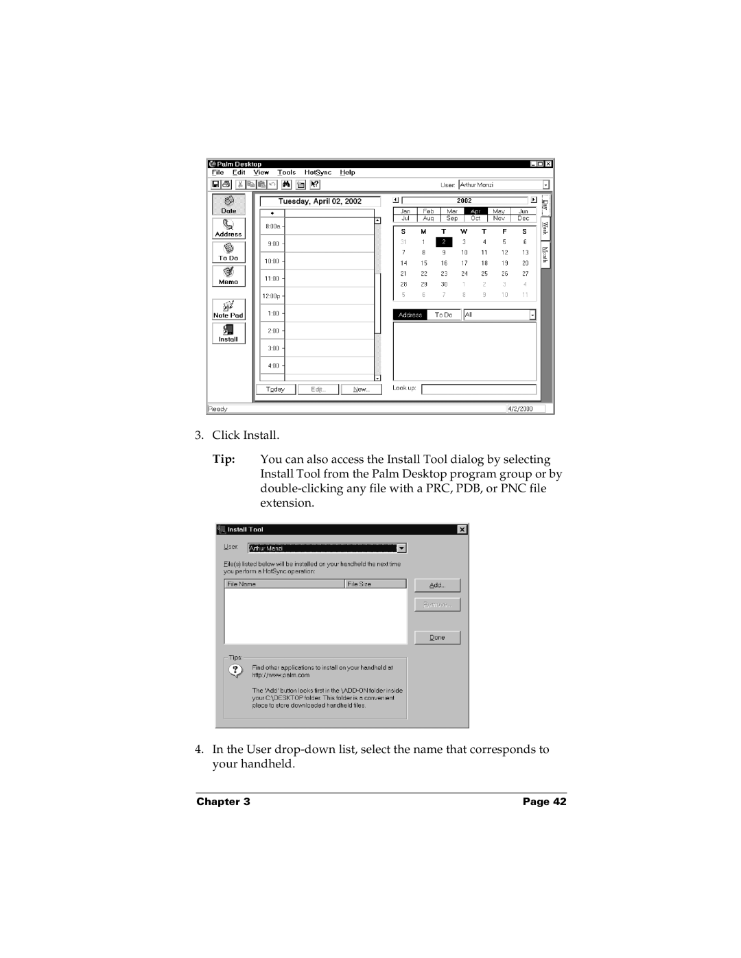 Palm m100 manual Chapter 