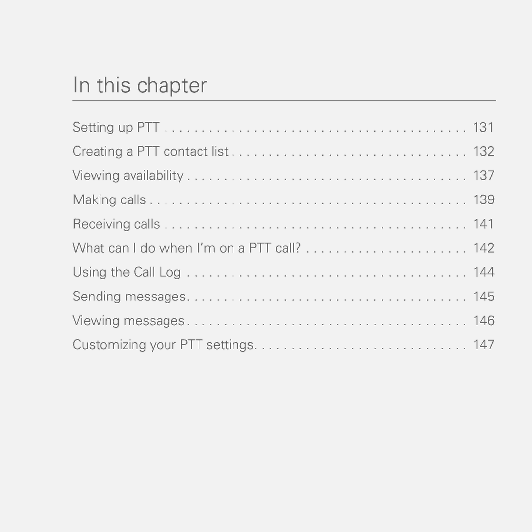 Palm PDA CentroTM Smart Device manual This chapter 