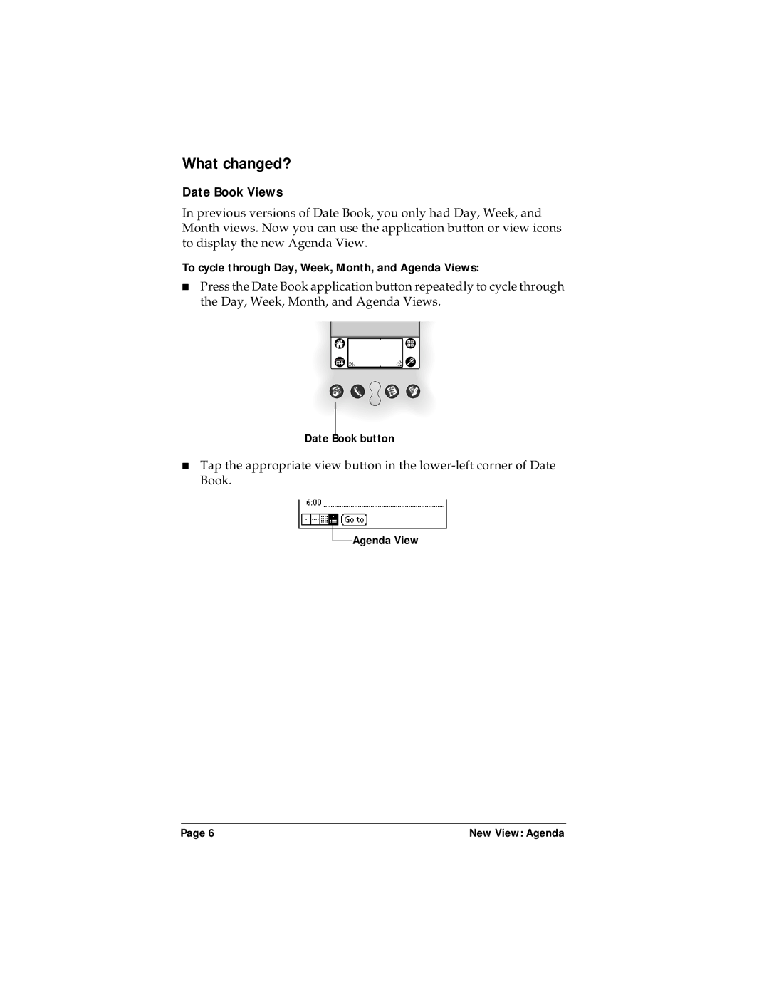 Palm P/N: 405-1695 manual What changed? 