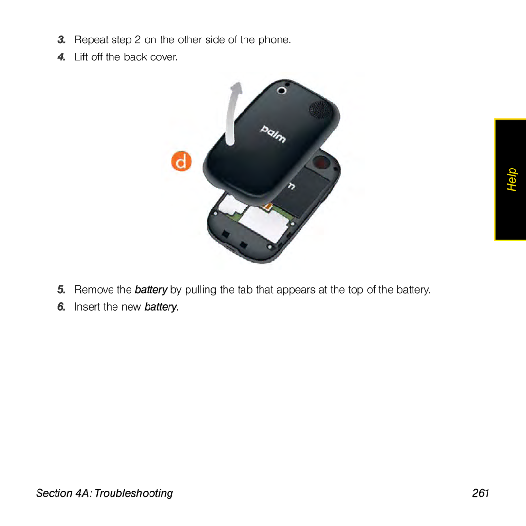 Palm Pre manual Troubleshooting 261 