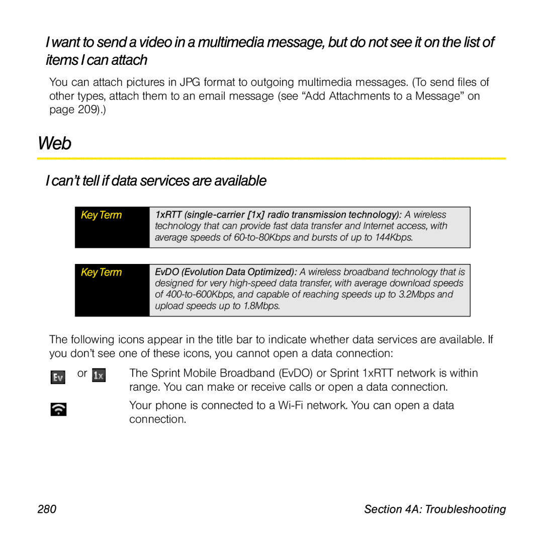 Palm Pre manual Web, 280 