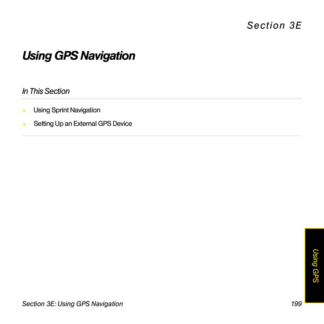 Palm TREOPROBLKSPT manual Using GPS Navigation 