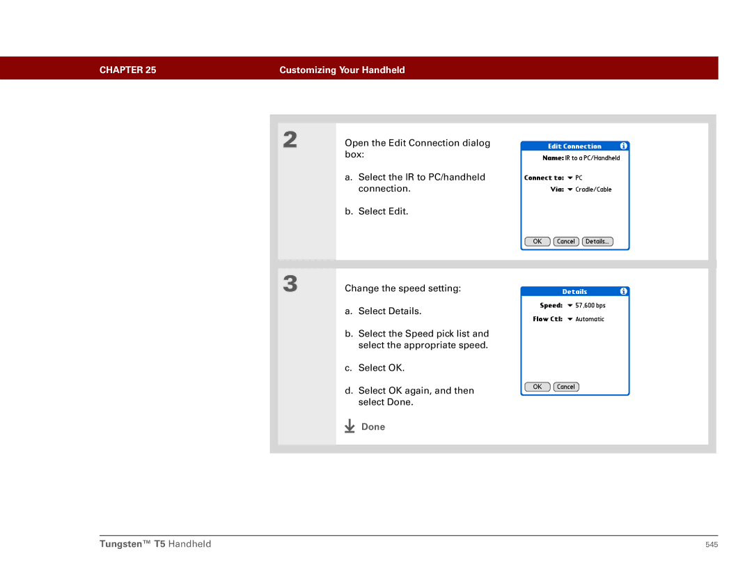 Palm Tungsten T5 manual 545 