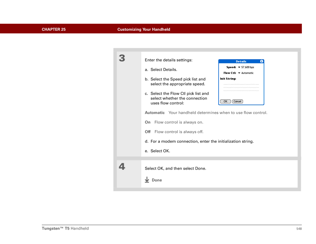 Palm Tungsten T5 manual 548 