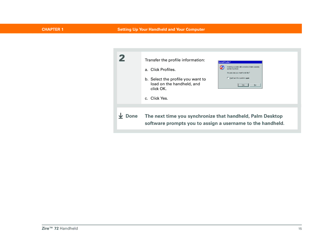 Palm Zire 72 manual Chapter 