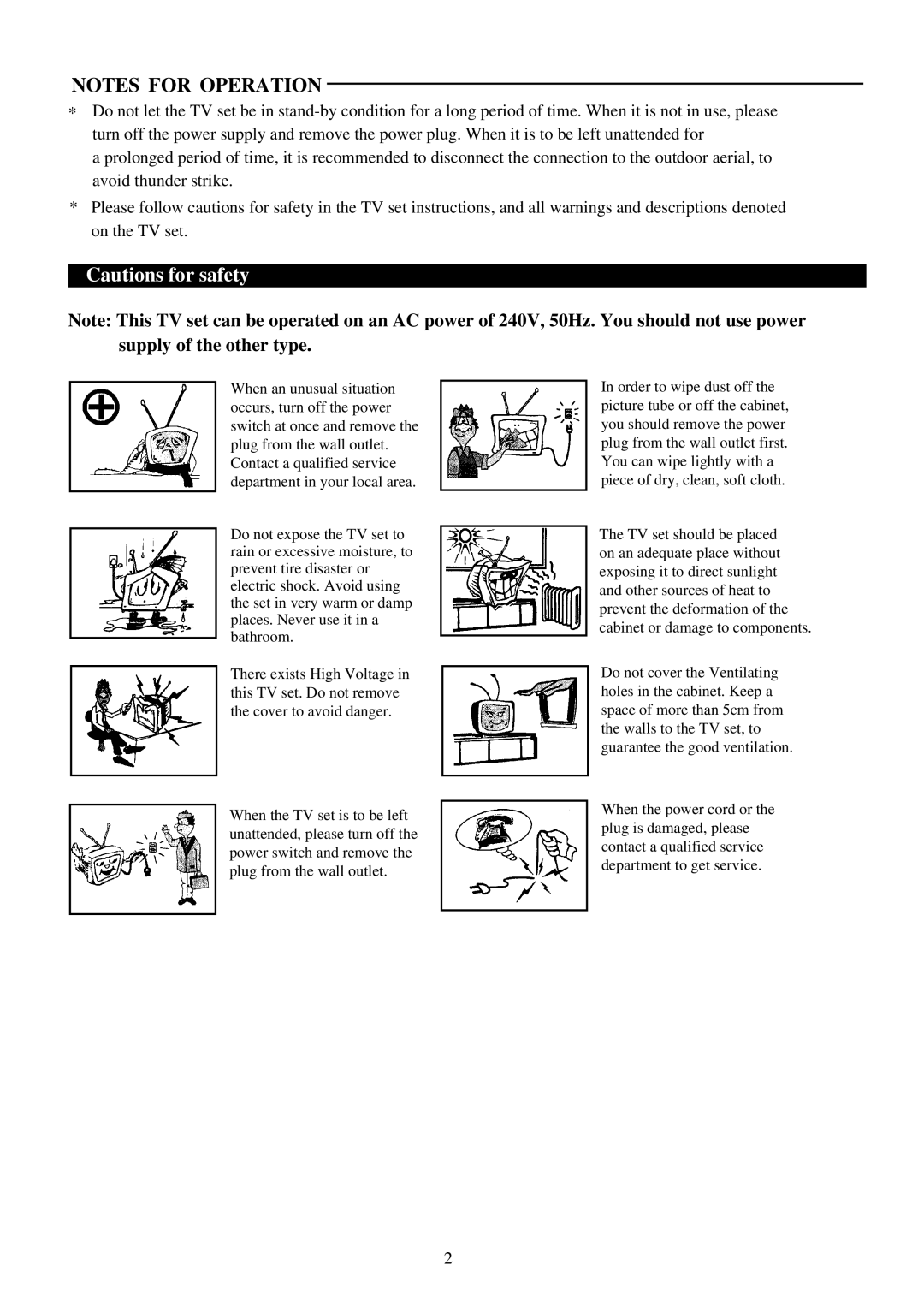 Palsonic 3410P owner manual 