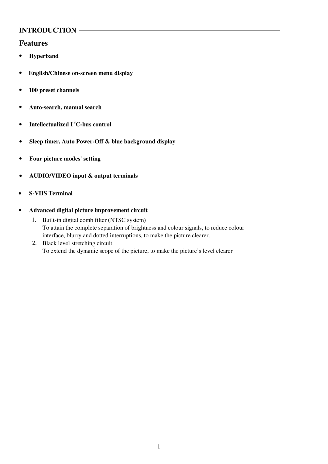 Palsonic 5179 owner manual Introduction 