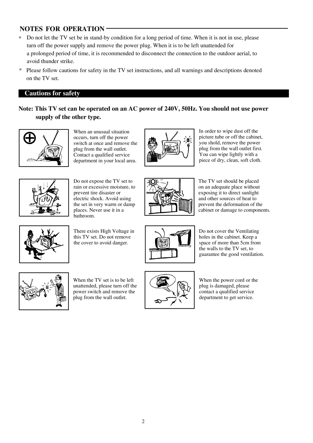 Palsonic 6160G owner manual 