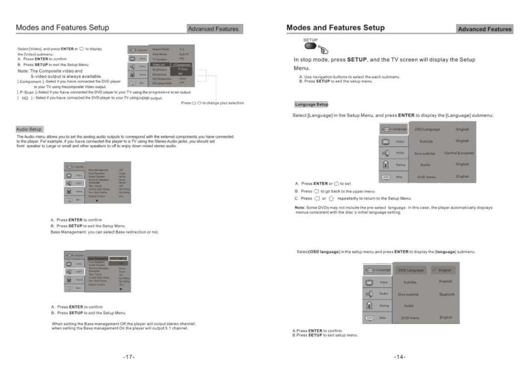 Palsonic DVD2080HD manual 