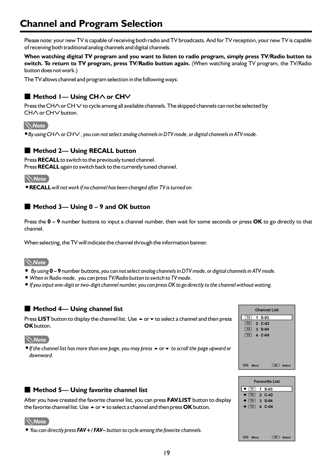 Palsonic PDP5055HD owner manual Channel and Program Selection 