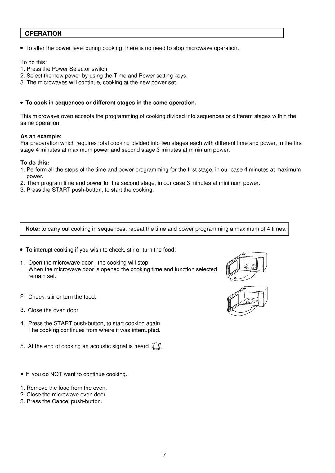 Palsonic PMO-758 manual As an example, To do this 