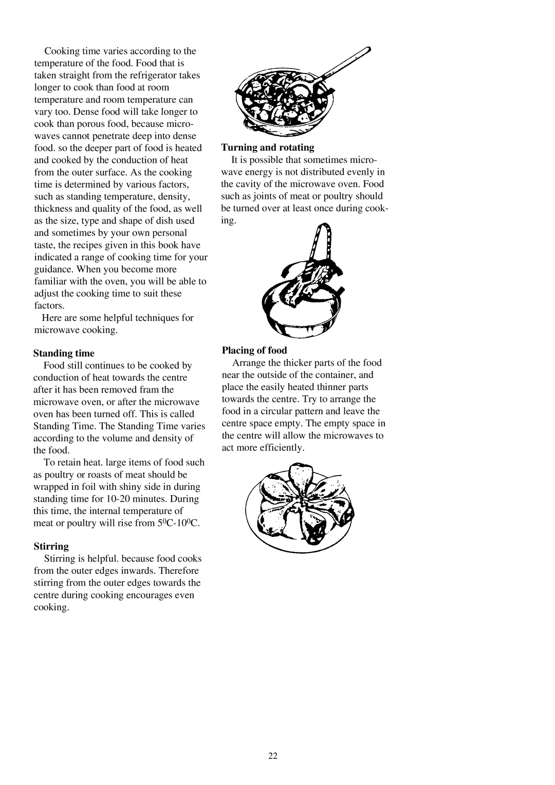 Palsonic PMO-800 instruction manual Standing time 